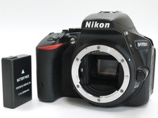 Nikon D5500 24.2MP Digital SLR DSLR Camera Body Black - Tested (9134 shots)