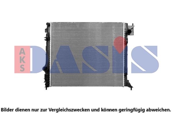 KÜHler MotorkÜHlung AKS Dasis 180122N FÜR Renault WasserkÜHler MotorkÜHler-image