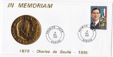 MALI-1985-GENERAL DE GAULLE-1 FDC GRAND FORMAT  