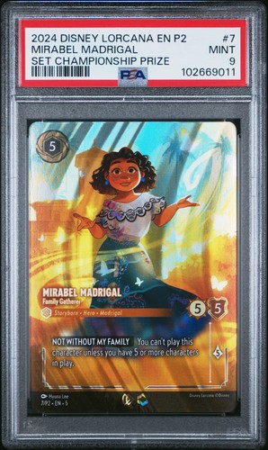 Mirabel Madrigal - Family Gatherer graded PSA 9 for sale on eBay
