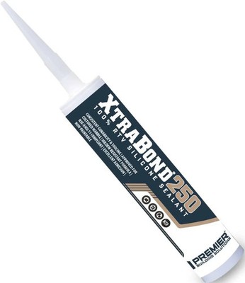 Xtrabond250 100%  SILICONE  Clear - CASE OF 24