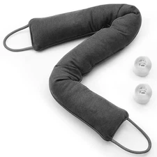 Door Draft Stopper, 37 Inch Weighted Under Door Noise Cold Air Blocker, Heavy...