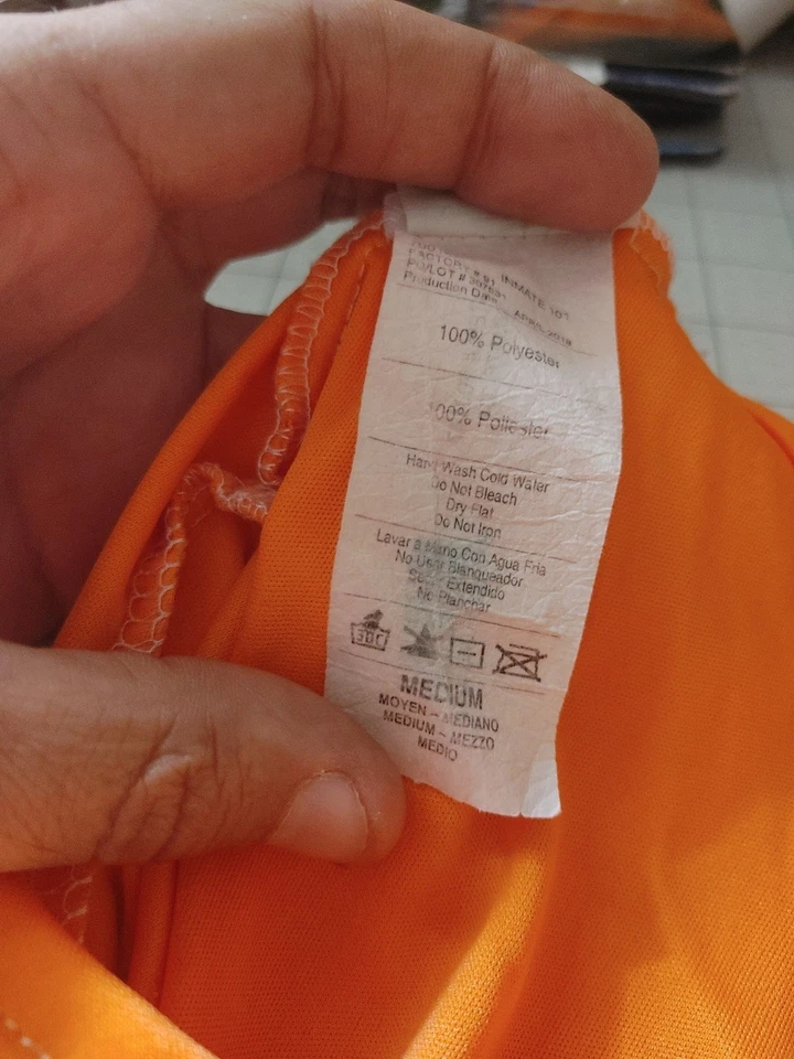 Disfraz Rubíes Preso 101 Niños Top Mediano Foto 4 de 4