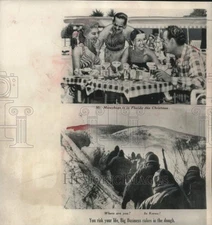 1952 Press Photo Communists leaflets used to undermine morale of US soldiers.