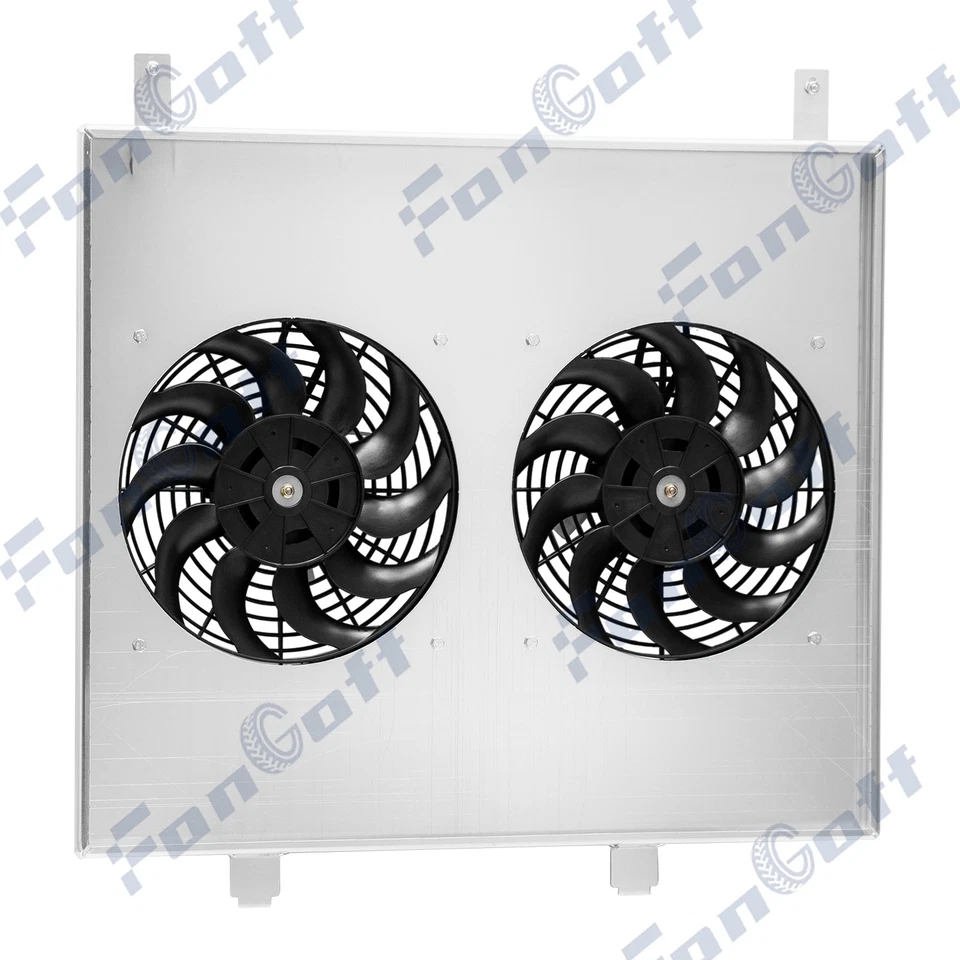 Aluminum Shroud Fan For 2004-2012 Nissan QX56 Titan 2005-2015 Infiniti Armada - Image 3 of 4