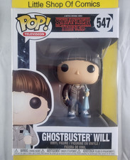 Funko Pop TV Stranger Things Ghostbuster Will #547 Vinyl Figure See Photos/Notes