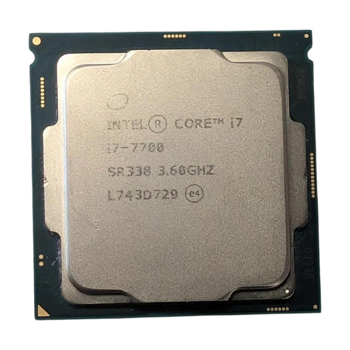 Intel Computer Processors Intel Core i7-7700 Processor Model for