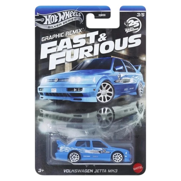 Hot Wheels 2025 - Fast & Furious Graphic Remix - Volkswagen Jetta MK3 - JBY46-image