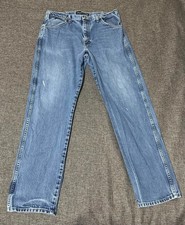 Wrangler Men's 36 X 34 George Straight Cowboy Cut Relaxed Fit Jeans