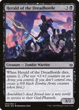 Herald of the Dreadhorde (93) – War of the Spark WAR – MTG Magic the Gathering