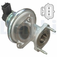 Delphi AGR Ventil EG10491-12B1 5V FüR Ford Mondeo 3 B4Y Transit B5Y Turnier BWY