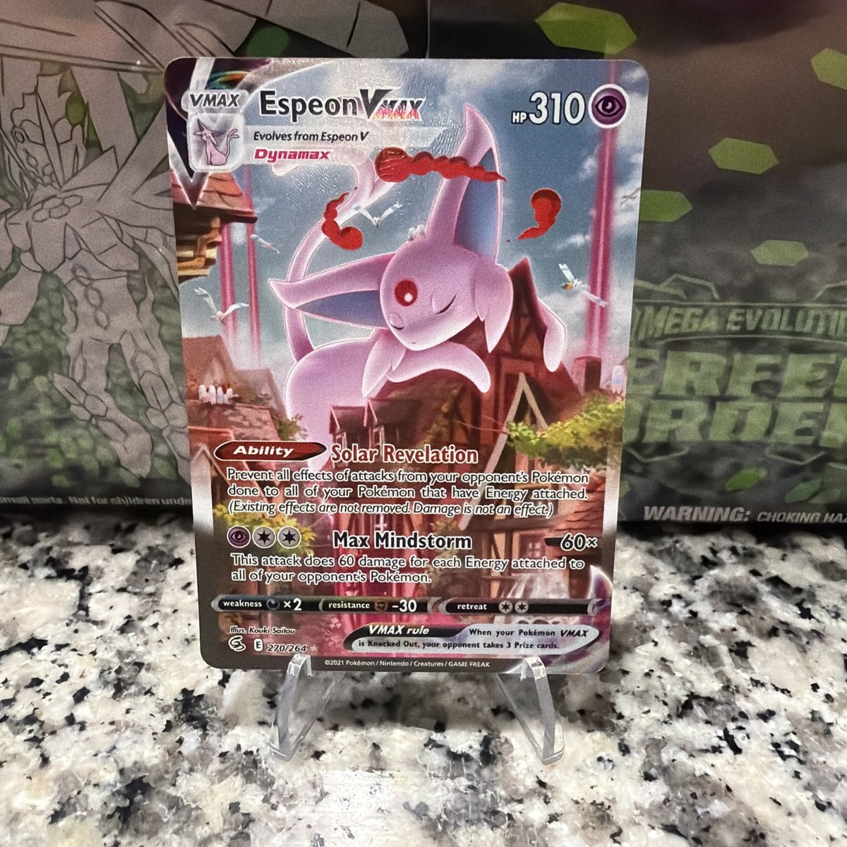 Espeon VMAX Alternate Alt Art 270/264 Fusion Strike Secret Rare Pokemon TCG  MINT | eBay