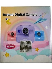 Instant Digital Camera Kids Printing Photo ASTGMI Model D5 Blue
