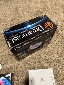 SEGA Dreamcast HKT-3020 Console In Box Cables — Controller In box — Untested