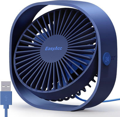 Easyacc USB Ventilator, Mini Ventilator, Leise USB Tischventilator Mit 2 Jahre G