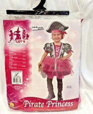 Rubies Lets Pretend Pirate Princess Halloween Costume Child Size Medium 8-10