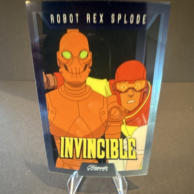 #ad Super Products Invincible Robot Rex Splode 75 Season 1 Non Sport Trading Card $0.99