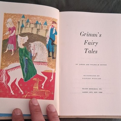 Grimm's Fairy Tales Jacob & Wilhelm Grimm Leonard Weisgard Nelson Doubleday HC