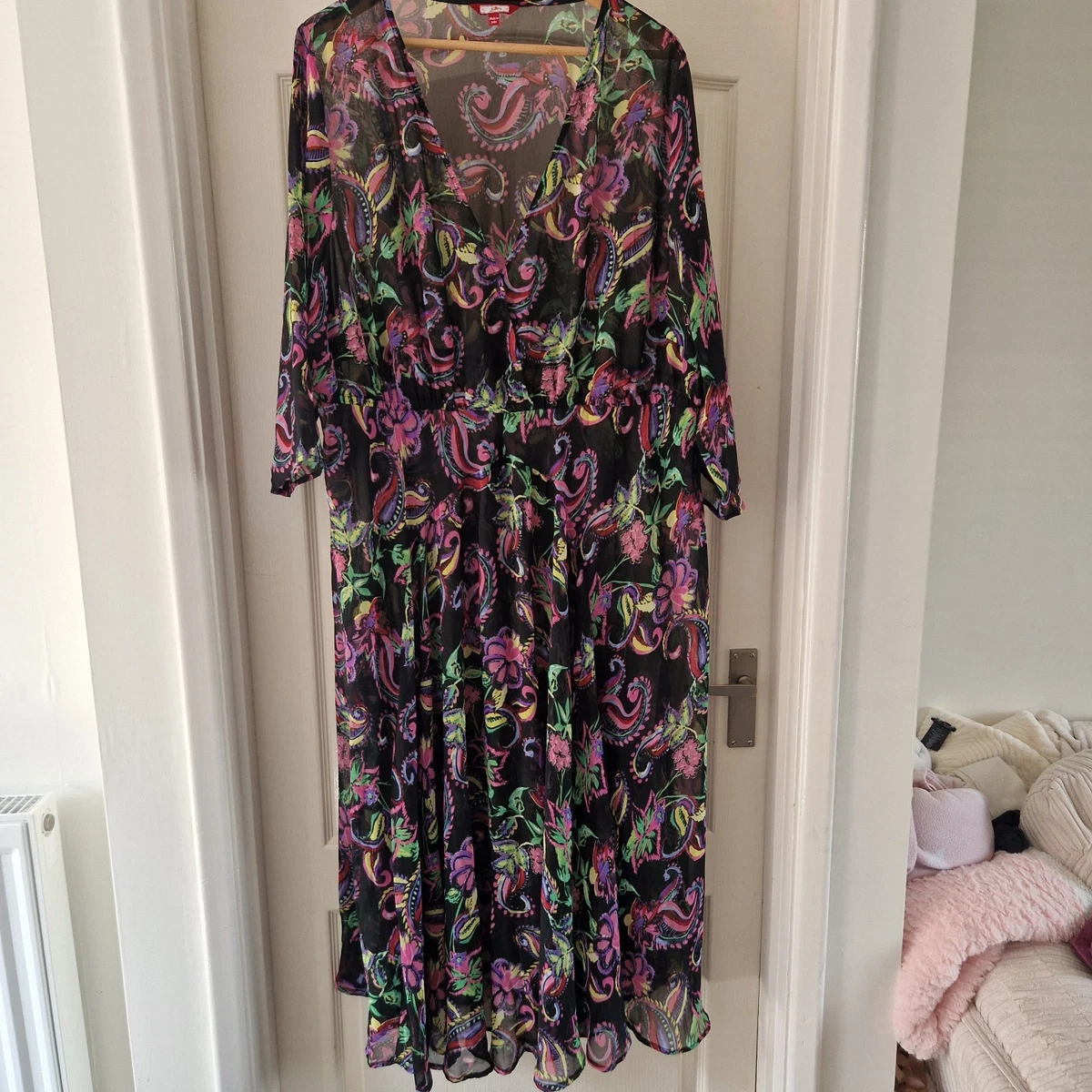 joe brown plus size dresses Browns for Women for sale Midi dress Scoop neck Out Of Stock Dakota Modest Embroidered Bridesmaid Size:48 Regular Jacket+42 Waist Adjust 38to44)Height: 5'7