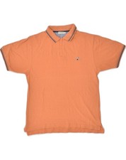 Polo uomo OVIESSE XL arancione cotone JF12