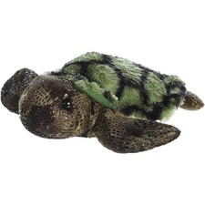 Aurora Mini Flopsie Splish-Splash Sea Turtle 8-Inch Stuffed Animal Plush