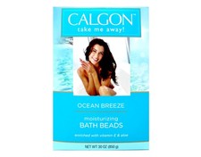 Calgon Ocean Breeze Moisturizing Bath Beads with Aloe  Vitamin E, 30 oz 850 g