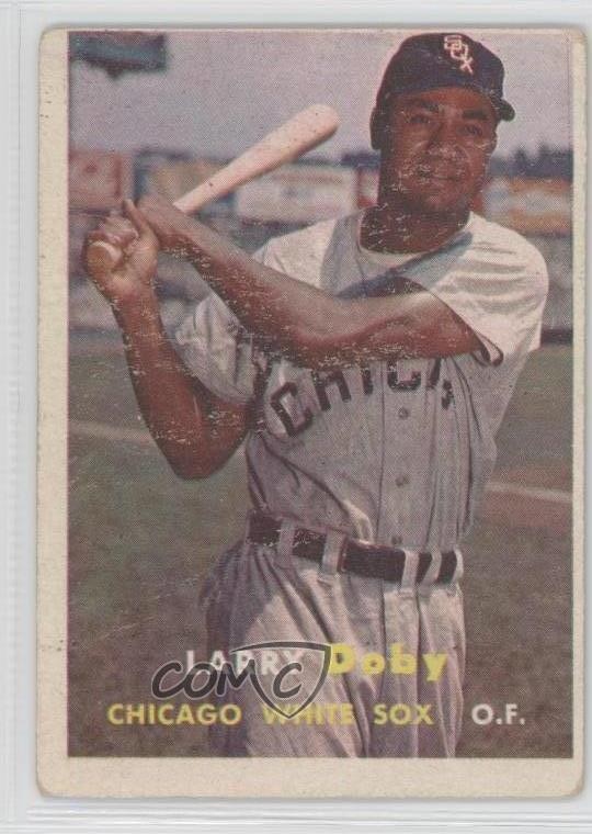 1957 Topps Larry Doby #85 HOF 0g5