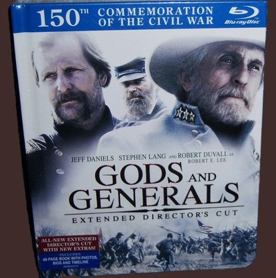 Gods and Generals (Blu-ray Disc, 2011, 2-Disc Set, Directors Cut