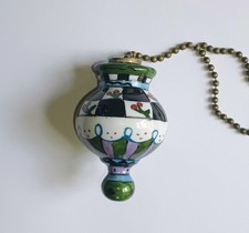 Vintage Light Fan Pull MacKenzie Childs-Style...