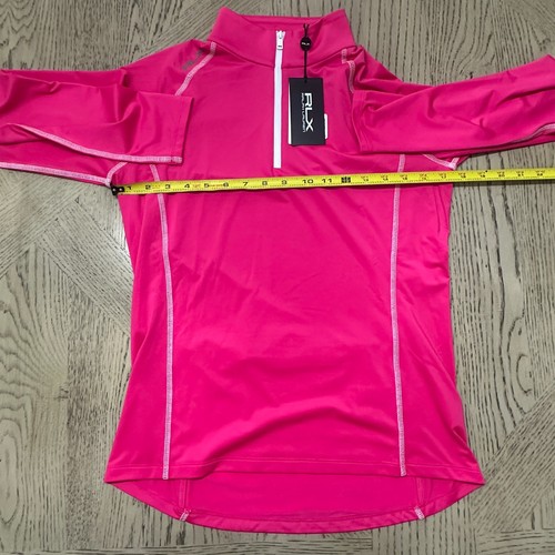 Polo RLX Women's Golf Concept 1 Longsleeve Size S Pink 00529-L2 - Picture 4 of 5