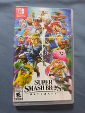Nintendo Switch Super Smash Bros Ultimate Replacement Case No Game