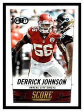 2014 Score Derrick Johnson #298 Kansas City Chiefs