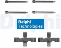 Delphi LX0095 ZubehöRsatz FüR Scheibenbremsbelag ZubehöRsatz Bremsbelag