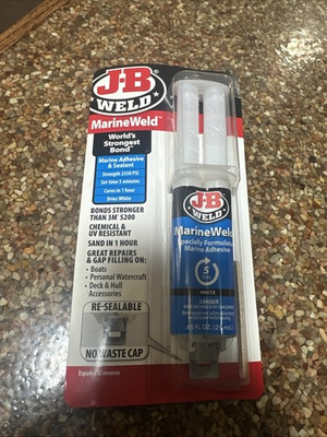 #ad J B Weld 50172 25 ml MarineWeld Syringe 25ml $14.95