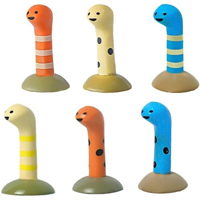 6PCS Miniature Eel Figure Fishtank Decoration Figurine For Aquarium Landscape
