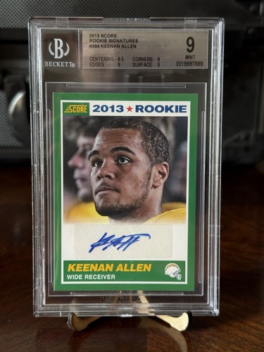Keenan Allen [Autograph] #384 2013 Panini Score card