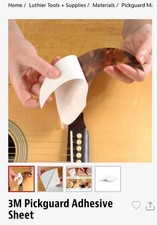Stew Mac USA #4597 3M Pickguard Adhesive Sheet Luthier 