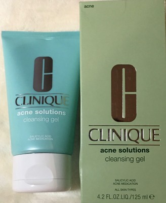 acne solutions cleansing gel