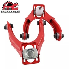 Red Adjustable Front Upper Control Camber A-Arms Kit for Honda Civic EJ EK 96-00