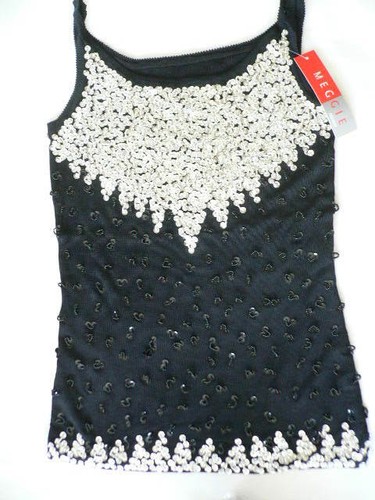 Hand Made Sequin Evening Top Blouse..7 styles to choose..top quality - Picture 5 of 9