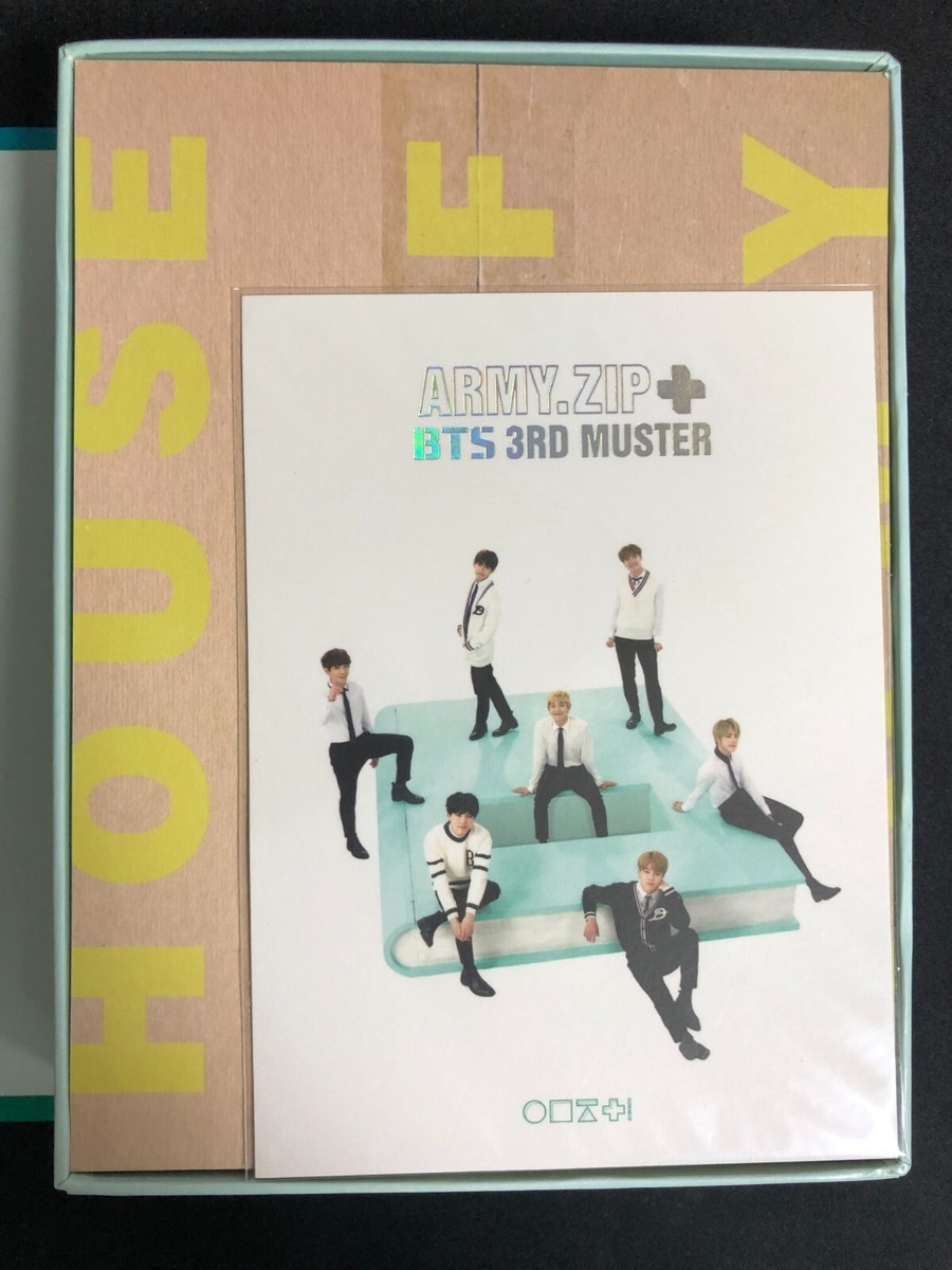 K-POP・アジア ARMY.ZIP 3rd MUSTER BTS 3rd Muster Army Zip Official DVD No Photocard 3 Disc+Photobook