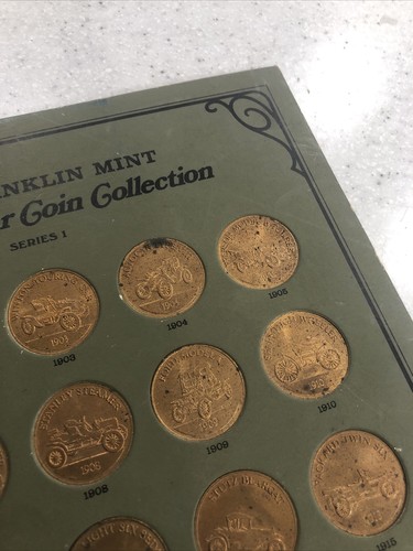The Franklin Mint Antique Car Coin Collection - Picture 7 of 11