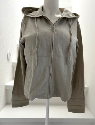 VERO MODA Gr. S Jacke Hoodie Leinen Top Pullover 'Mally Hood' Cardigan m. Kapuze
