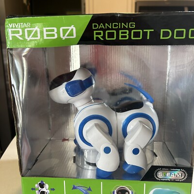 Vivitar ROBO Dancing Robot, Bump Go Action, Lights up