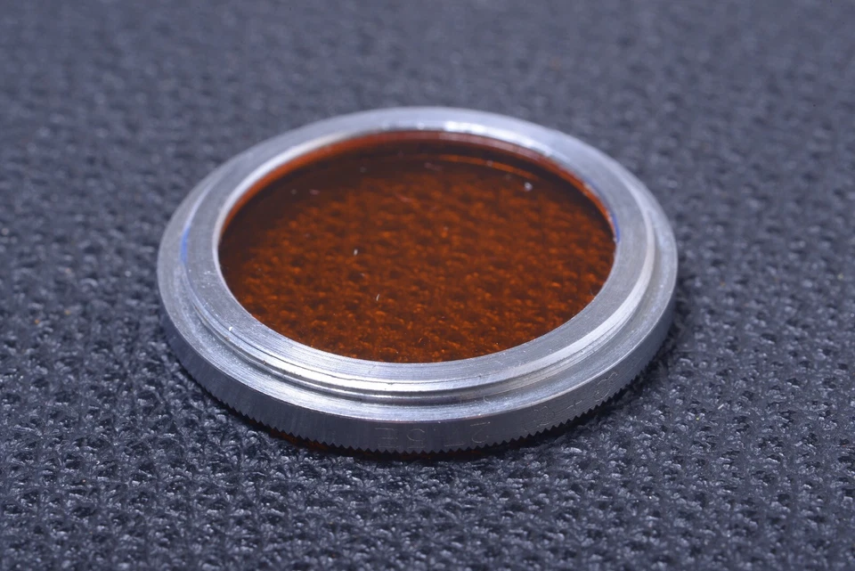 ✅ B & W SCHNEIDER ORANGE 27.5MM FILTER GENUINE LENS OR CAMERA SCREW, KEEPER 37-4 - Image 2 of 2