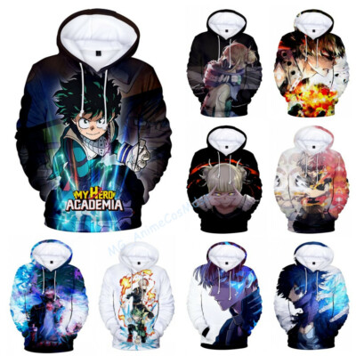 Bakugou Felpa Di My Hero Academia FELPA MY HERO ACADEMIA MIDORYA