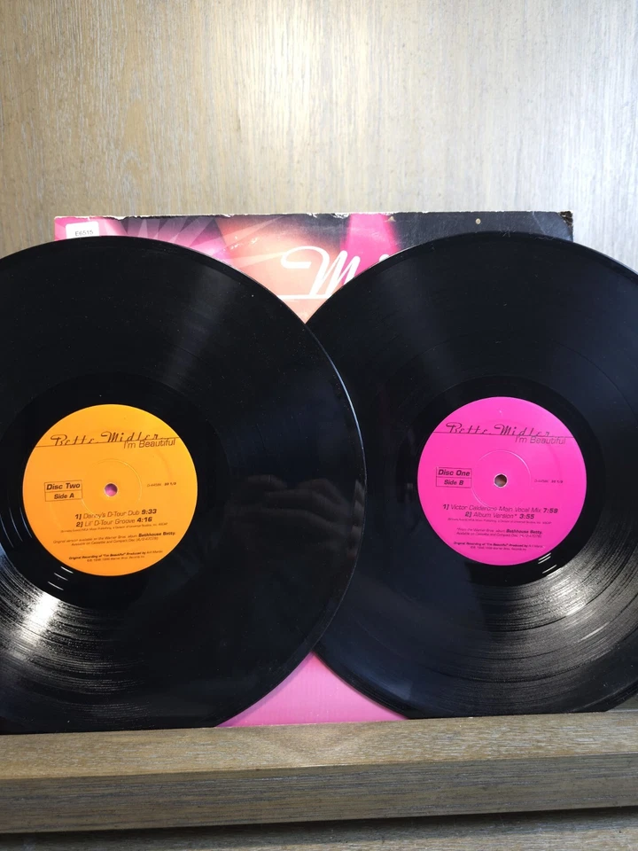 Bette Midler “I'm Beautiful” LP/Warner Bros. Y7350A 1999 - Image 4 of 4