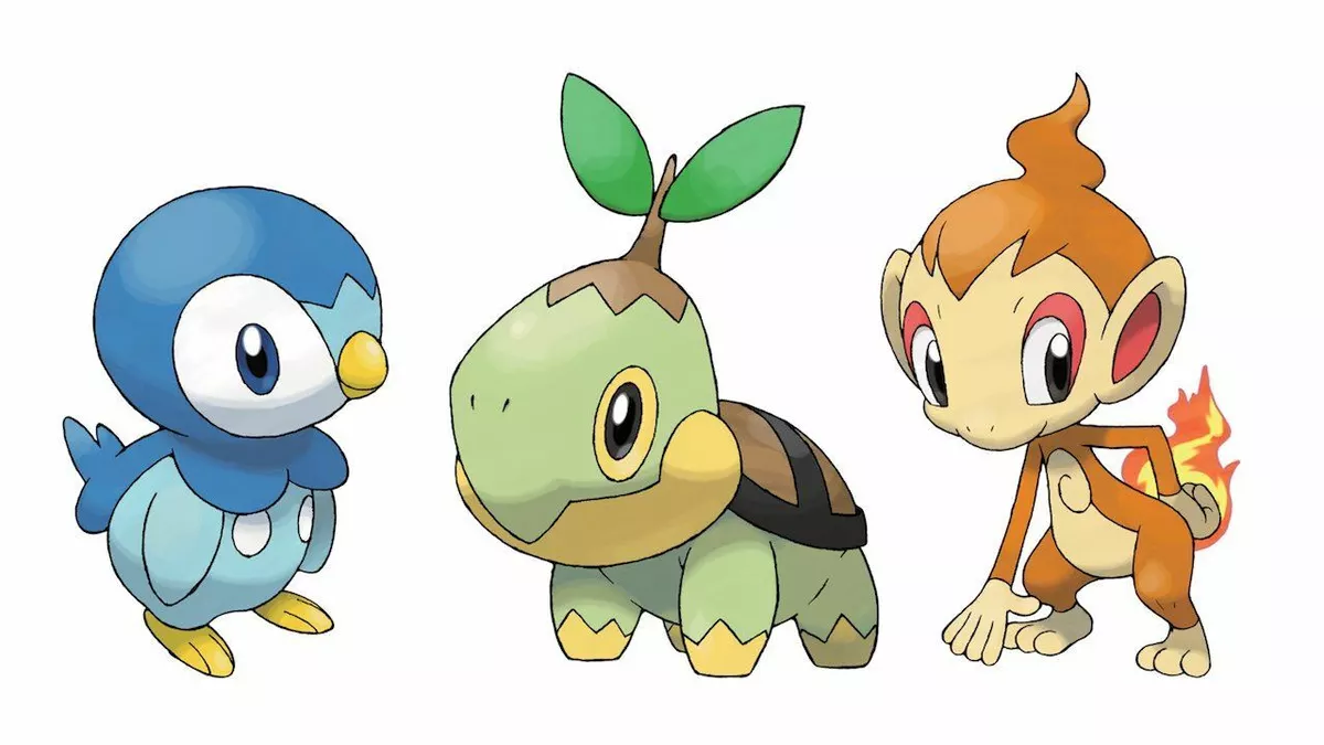 Shiny Turtwig/Chimchar/Piplup Starter Pack 6IV - Pokemon X/Y OR/AS