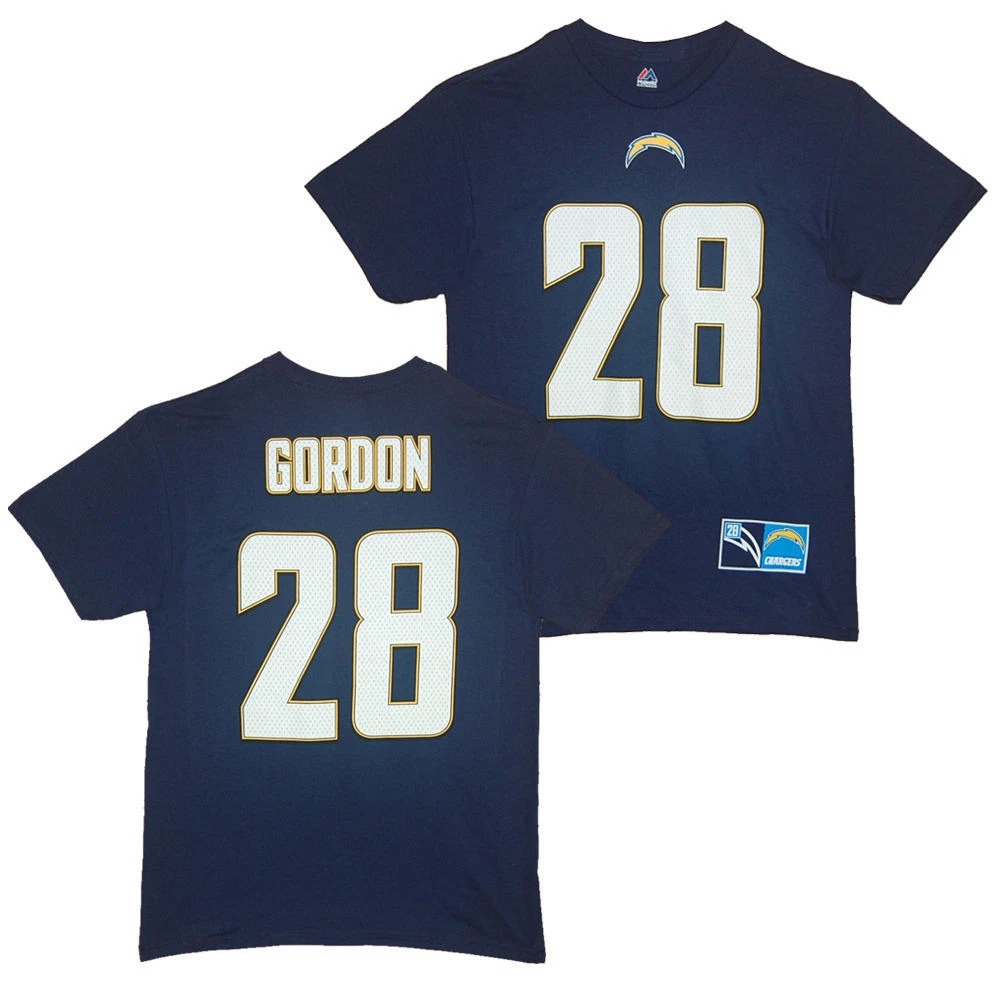 NFL Los Angeles Chargers Melvin Gordon 28 Receiver ER2 Football Jersey Shirt