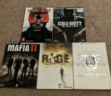 Lot of Video Game Strategy Guides